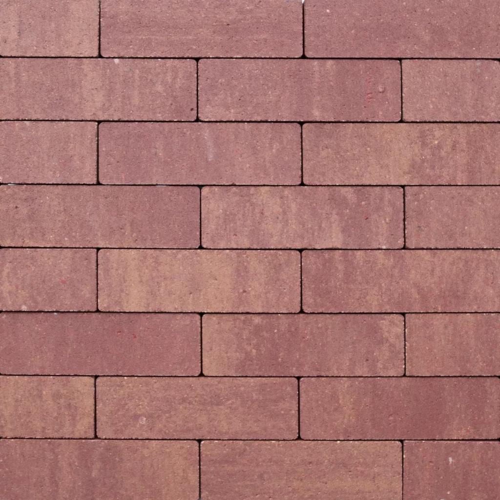 Strackstone Crown GRN+ DF 21x7x8 vlak wijn/oker GENU PL2, Tuin en Terras, Tegels en Klinkers, Overige materialen, Overige typen