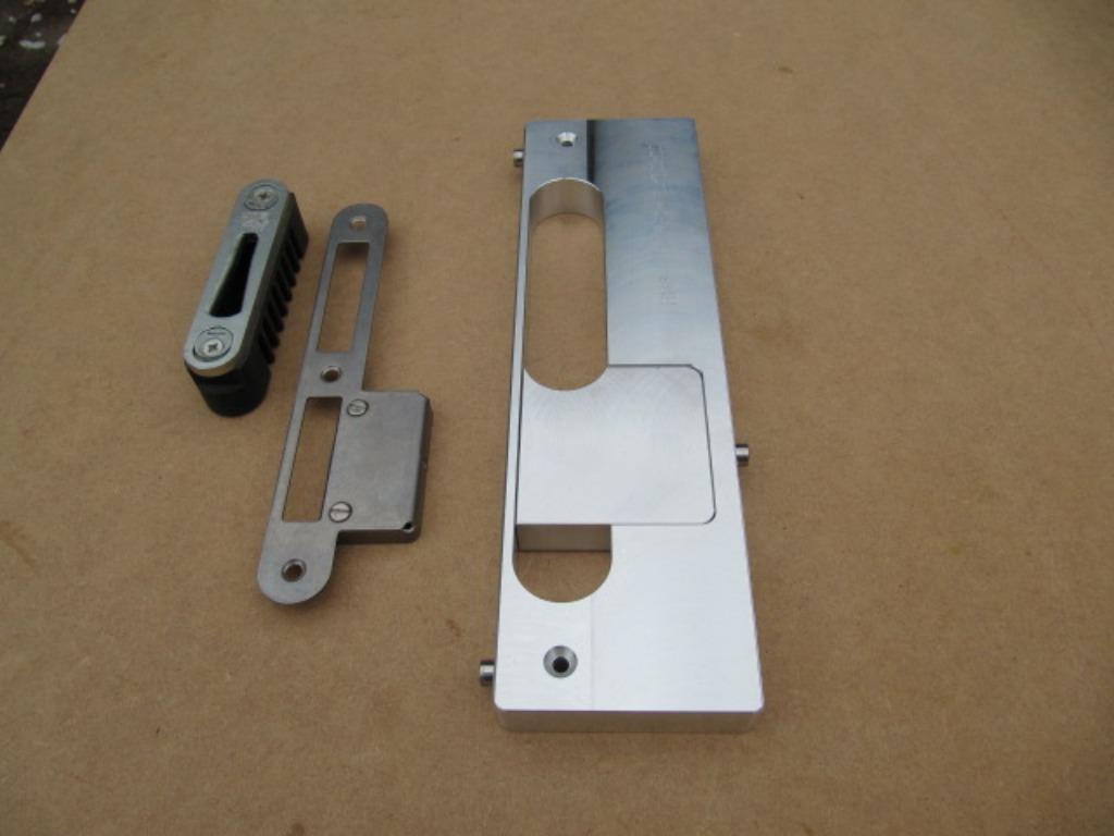 Set alu freesmallen HMB sluitkommen + rail, Ophalen of Verzenden, Nieuw