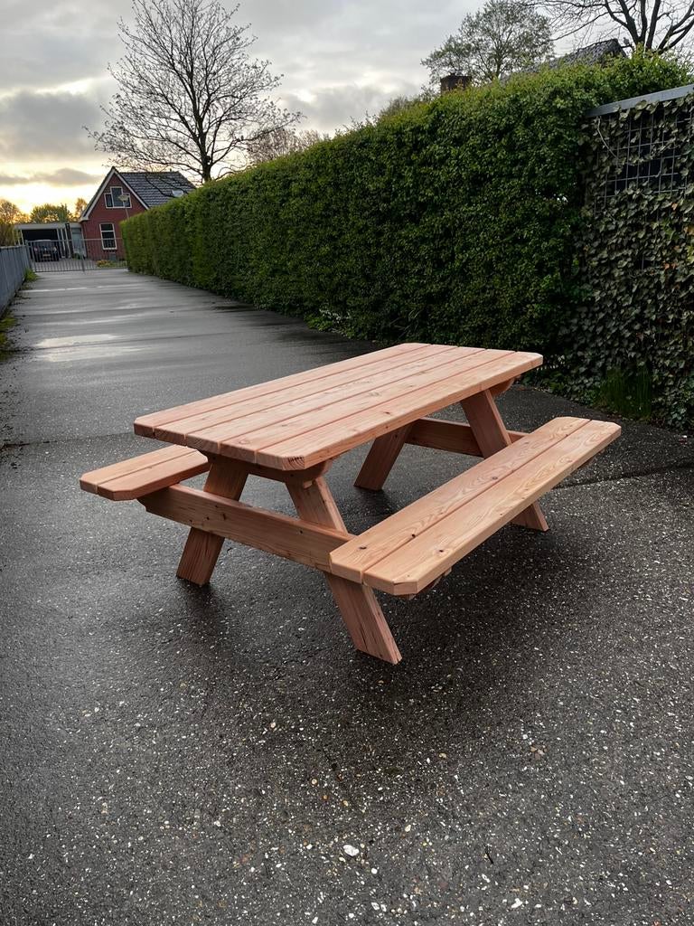 picknicktafel geschaafd, Tuin en Terras, Picknicktafels, Ophalen, Nieuw, Rechthoekig, Hout