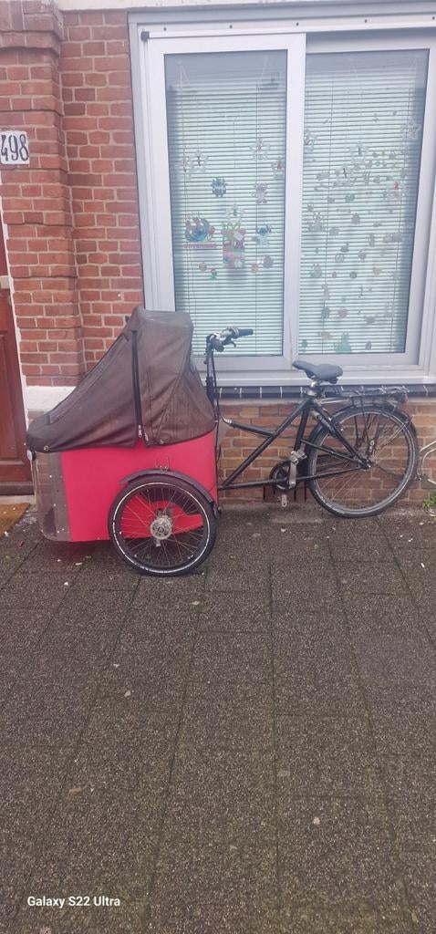 Nihola Bakfiets, Fietsen en Brommers, Ophalen, Gebruikt, 2 kinderen
