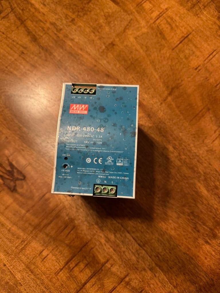 Mean well NDR-480-48, Ophalen of Verzenden
