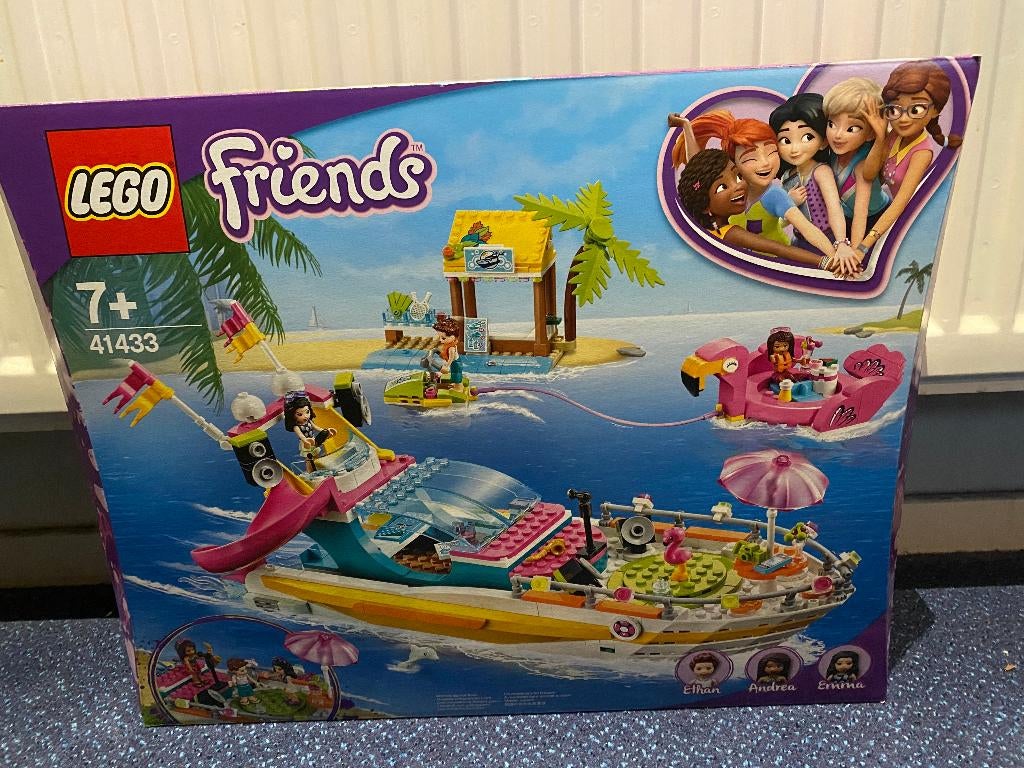 Lego 41433 Feestboot Lego Friends Nieuw in doos !!, Ophalen, Nieuw, Complete set, Lego