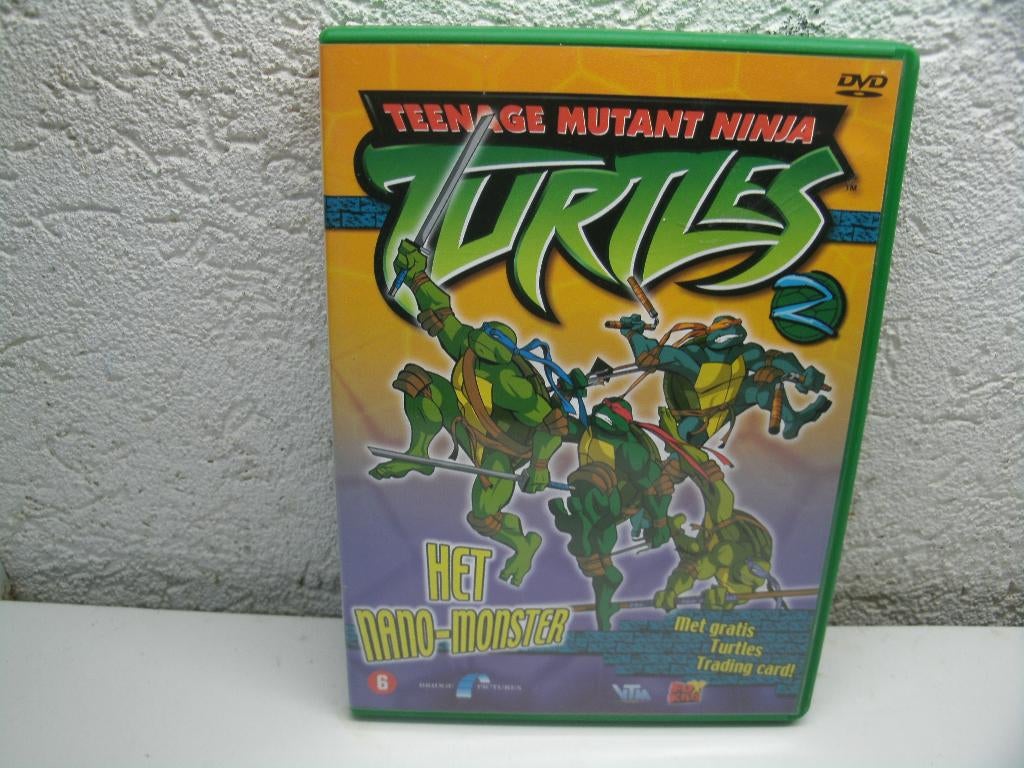 dvd 104k turtles het nano monster, Alle leeftijden, Ophalen of Verzenden, Zo goed als nieuw, Amerikaans