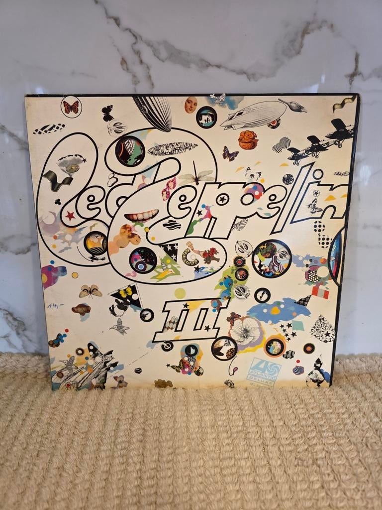 Led Zeppelin – Led Zeppelin III (EU, Wheel Sleeve), Cd's en Dvd's, Vinyl | Rock, Ophalen of Verzenden, Gebruikt, 12 inch