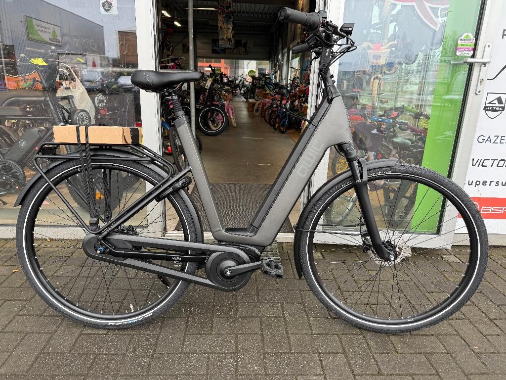 FIETSMASTER QWIC MIRA DAILY E BIKE XL Jet Black 756 Wh, Fietsen en Brommers, Elektrische fietsen, Overige merken, Nieuw, Ophalen of Verzenden