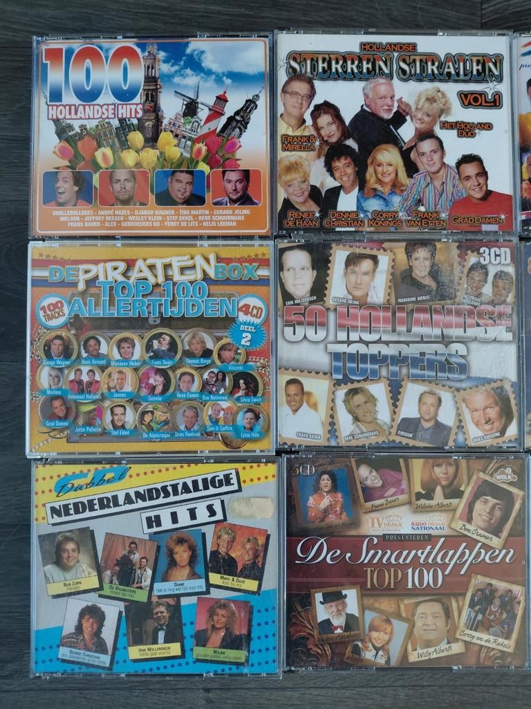Hollandse piraten muziek cd's, Cd's en Dvd's, Ophalen, Gebruikt, Levenslied of Smartlap
