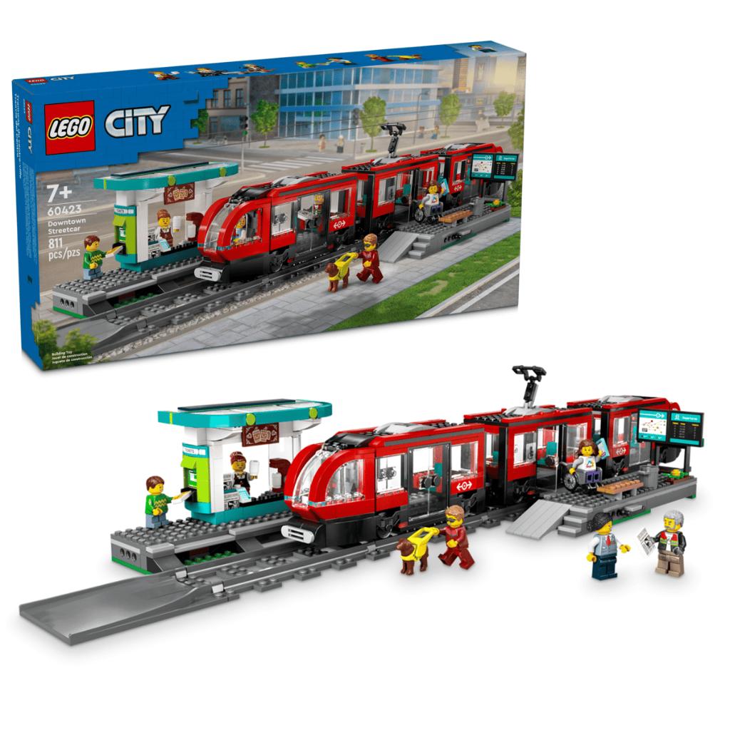 60423 LEGO City stadstram en station NIEUW MISB, Kinderen en Baby's, Ophalen, Nieuw, Complete set, Lego