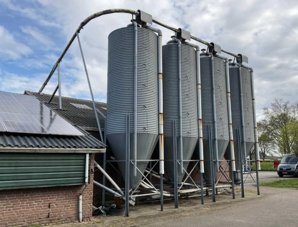 4x Silo's Veevoer, Zakelijke goederen, Agrarisch | Veevoer, Ophalen