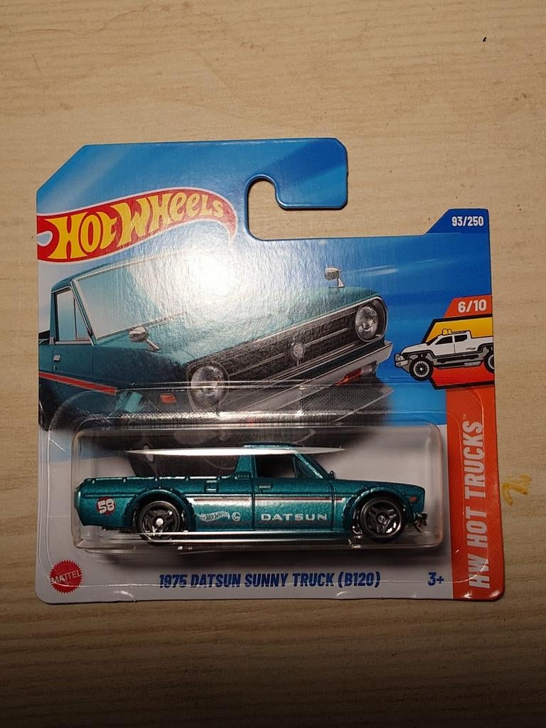 Hot Wheels 1975 Datsun sunny truck, Ophalen of Verzenden, Auto
