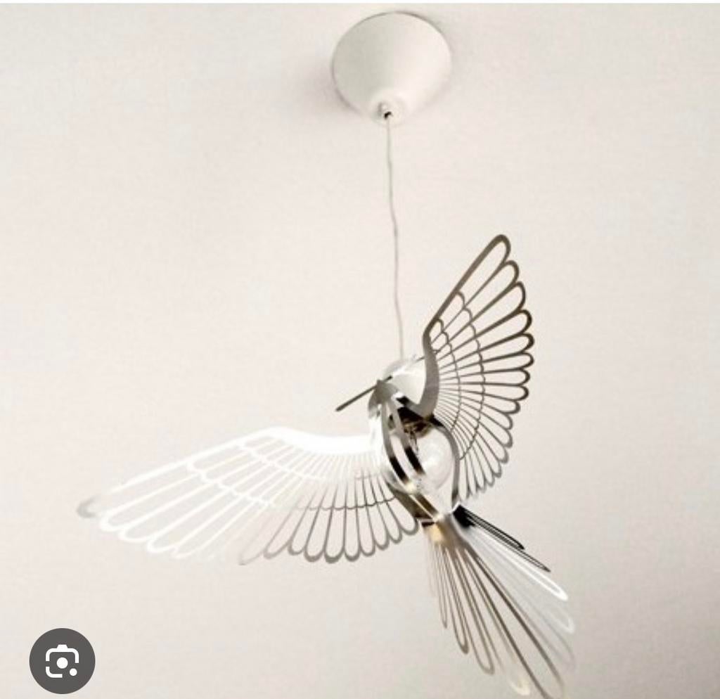4x Bird light van Hommin, Ophalen of Verzenden, Zo goed als nieuw, Overige vormen, Minder dan 25 cm