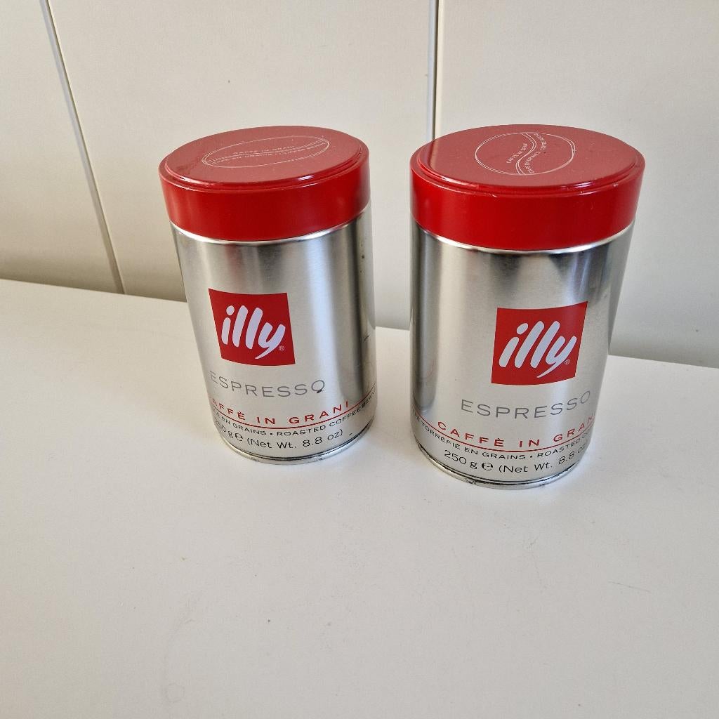 2 ILLY BLIKKEN, Verzamelen, Blikken, Ophalen of Verzenden, Zo goed als nieuw, Overige, Overige merken