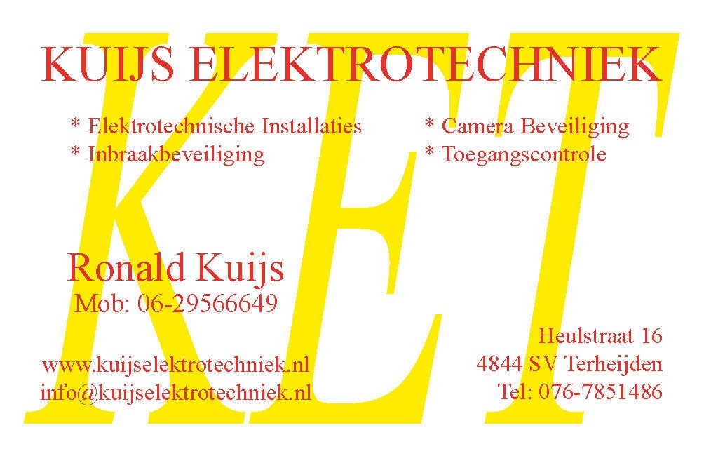 Kuijs Elektrotechniek, 24-uursservice