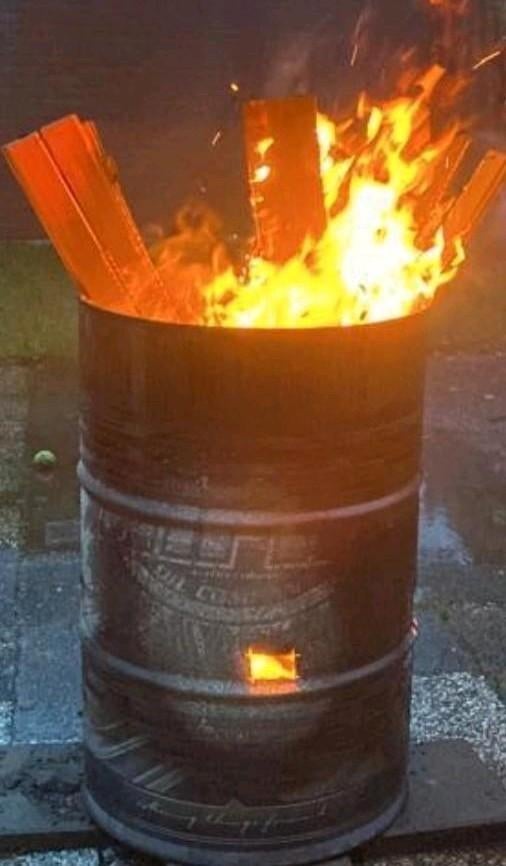 🔥🛢🔥stookton, vuurton, vuurkorf,vuurvat, brandvat 🔥🛢🔥, Ophalen