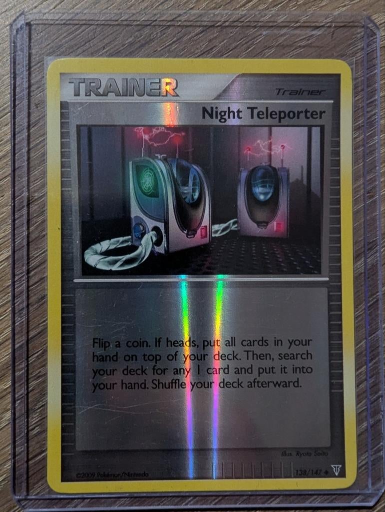 Night Teleporter uit Supreme Victors 138/147 Reversed Foil, Hobby en Vrije tijd, Verzamelkaartspellen | Pokémon, Ophalen of Verzenden