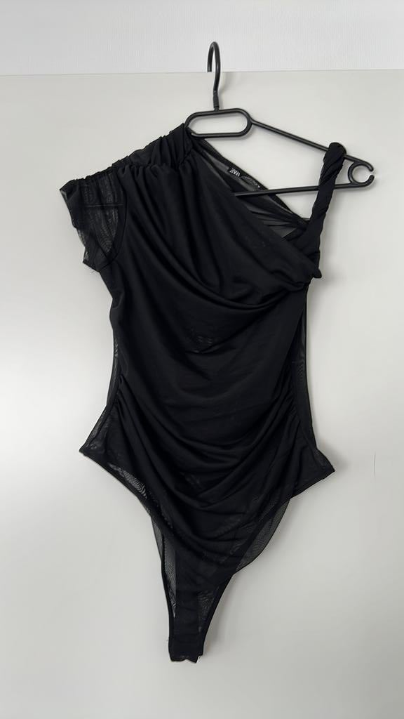 Zara body gaas M, Ophalen of Verzenden, Zo goed als nieuw, Zwart