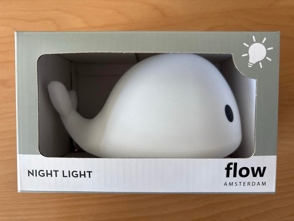 Moby Nachtlampje van Flow Amsterdam (NIEUW), Ophalen of Verzenden, Nieuw, Lamp
