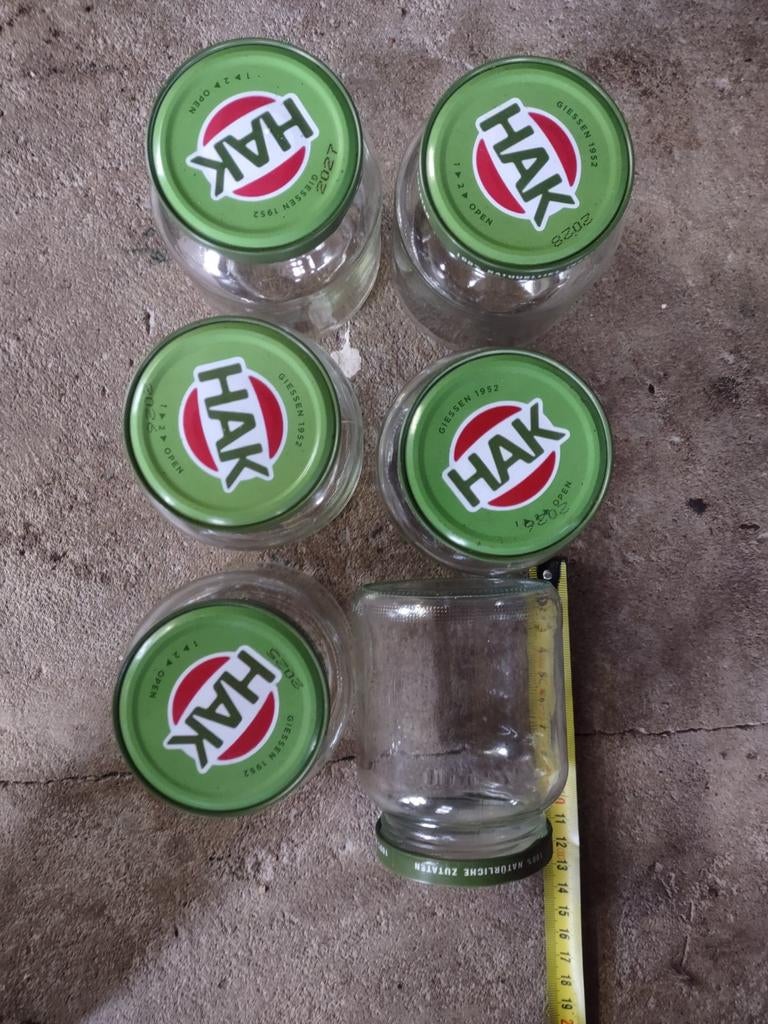 Te koop jampotten, Ophalen