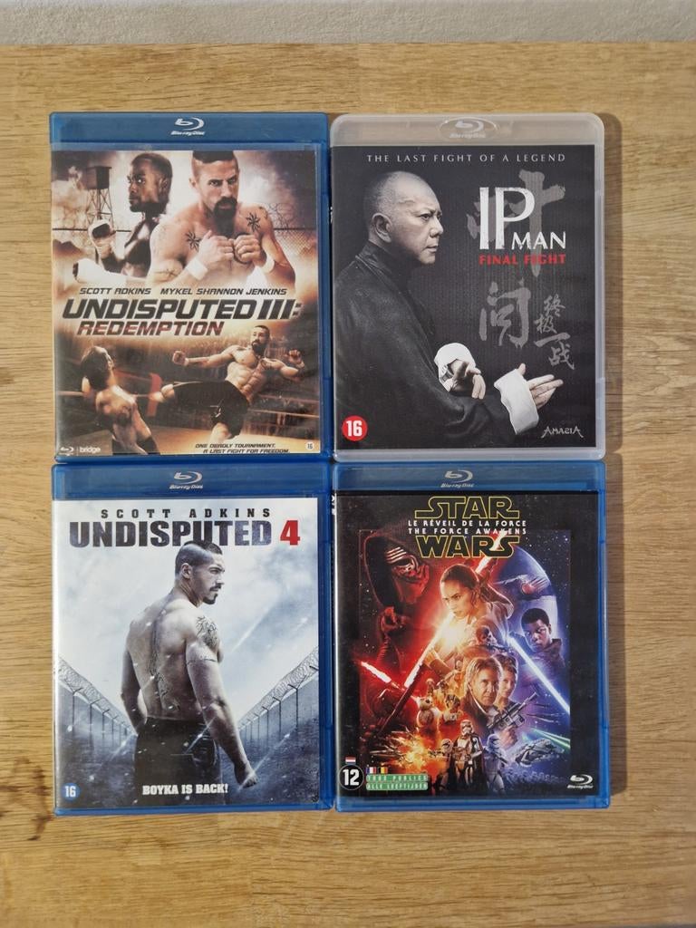 4x bleu ray alles in 1 koop, Ophalen of Verzenden, Zo goed als nieuw