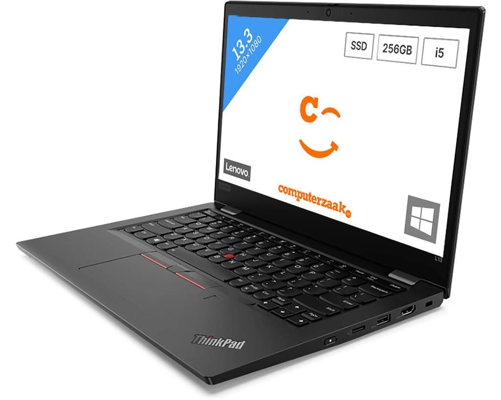 Lenovo ThinkPad L13 Gen 2/Intel Core i5 2.4GHz/8GB/256GB, 256 GB, 2 tot 3 Ghz, Qwerty, 8 GB