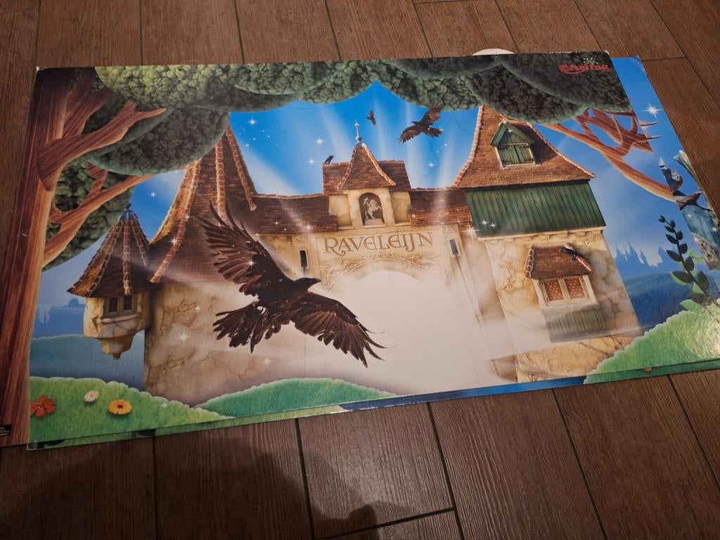 Efteling reclamebord ravelijn, Ophalen, Zo goed als nieuw, Overige typen