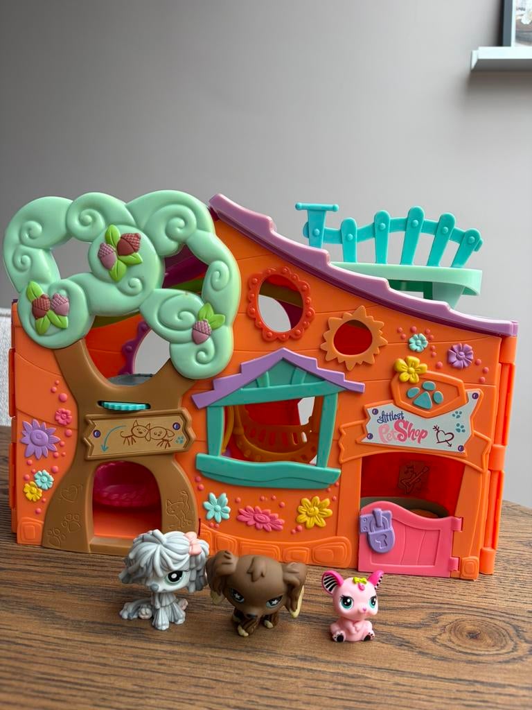 Littlest Pet shop speelhuisje, Kinderen en Baby's, Speelgoed | Poppenhuizen, Ophalen of Verzenden, Gebruikt, Poppenhuis