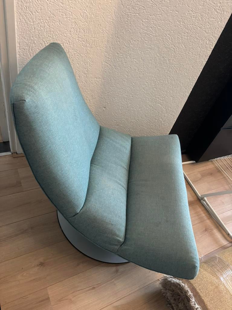 Draaistoel, Ophalen of Verzenden, Zo goed als nieuw, Minder dan 75 cm, 50 tot 75 cm