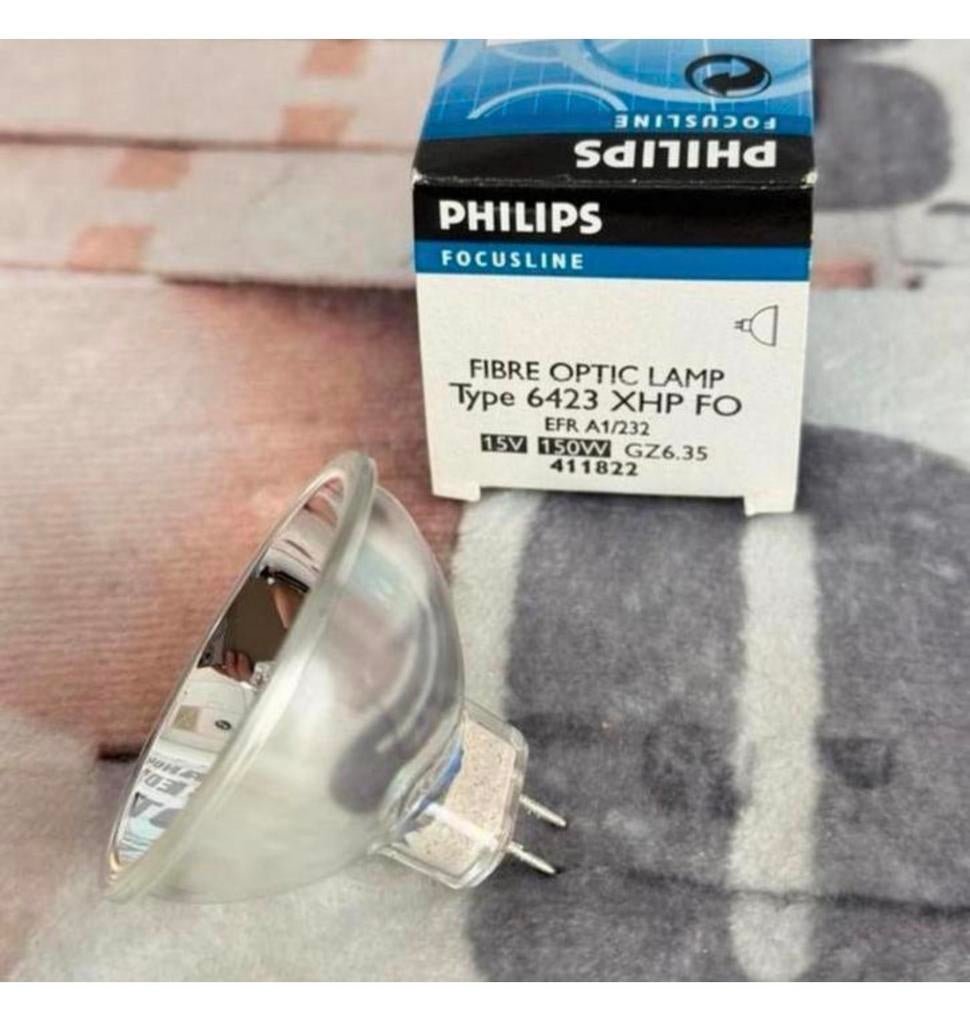 Philips Fibre Optic lamp 6423 XHP FO 150W 15V GZ6.35 nieuw, 60 watt of meer, Nieuw, Bipin of Steekvoet, Ophalen of Verzenden