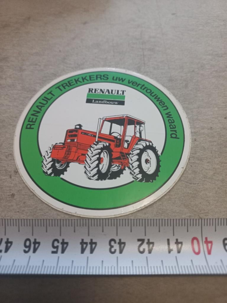 Renault trekkers, Verzamelen, Stickers, Ophalen of Verzenden, Zo goed als nieuw