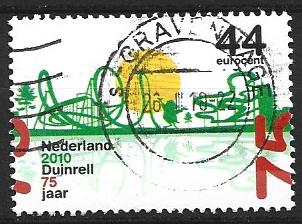 Gestempeld  Nederland Jubileumzegel  (251110-10  ), Postzegels en Munten, Ophalen of Verzenden, Na 1940, Gestempeld