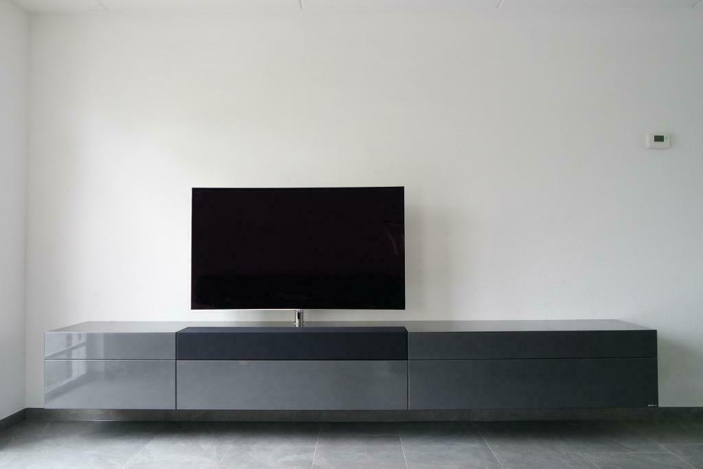 zwevend soundbar meubel voor Sonos Arc en Bose Soundtouch 6, Huis en Inrichting, Ophalen, 250 tot 300 cm, Met klep(pen), Nieuw