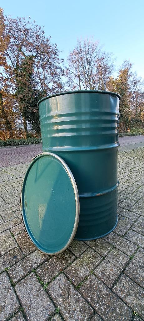 Dekselvaten/drum 210 liter ijzer/vuurkorven, vuurkorf, Ophalen, EU, Gebruikt, DVV