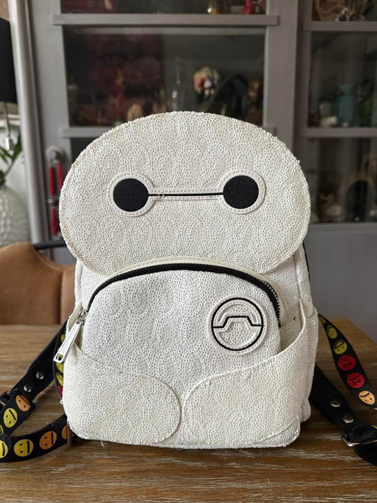 Loungefly Disney D23 Big Hero6 10th jubilea Baymax Backpack, Verzamelen, Disney, Ophalen, Overige figuren, Nieuw, Tas, Koffer of Zak