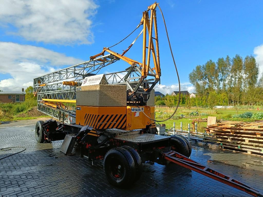 Bouwkraan Potain gmh519, Zakelijke goederen, Ophalen, Hijswerktuig