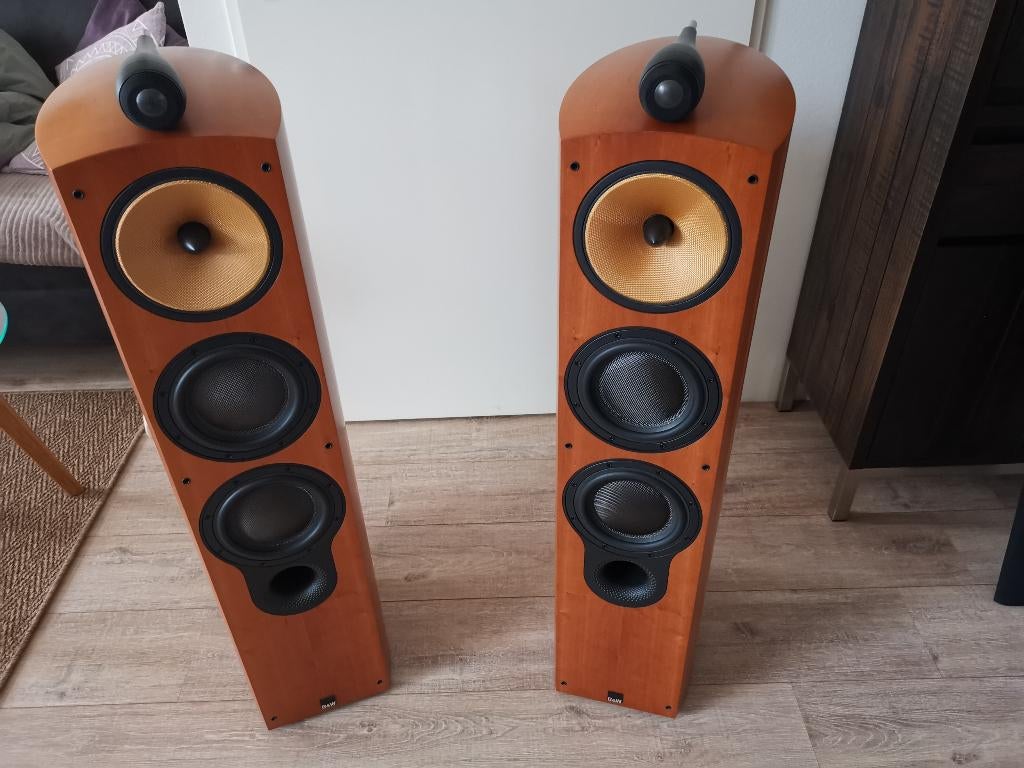 Te koop speakers B&W 804S, Ophalen, Zo goed als nieuw, Bowers & Wilkins (B&W), 120 watt of meer