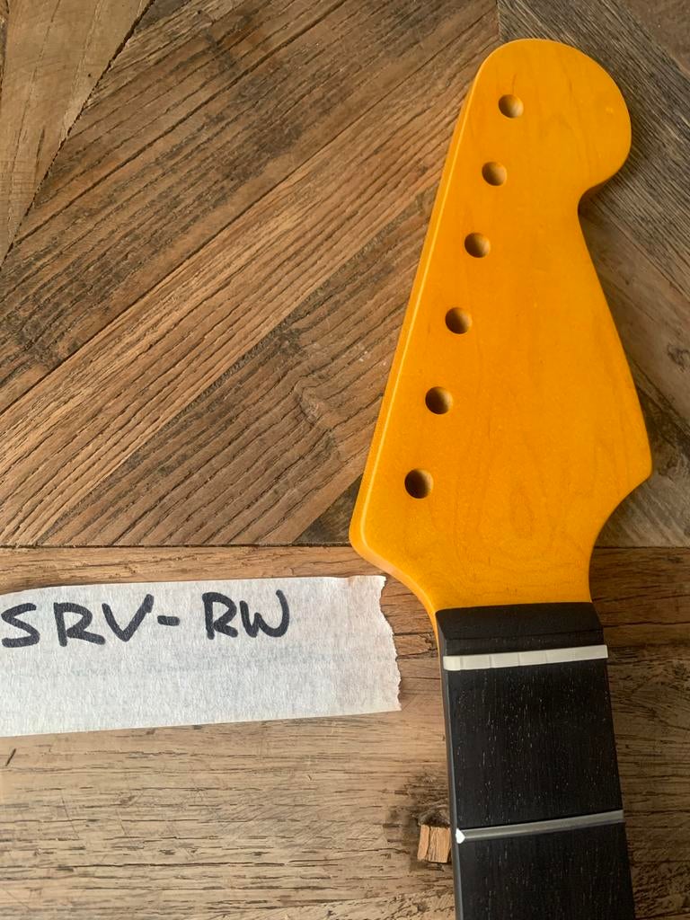Stratocaster hals” rosewood toets nitro finish” SRV-RW, Muziek en Instrumenten, Instrumenten | Onderdelen, Geen, Geen, Nieuw, Ophalen of Verzenden