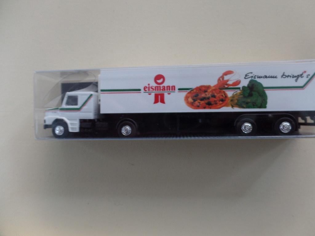 Scania trekker / oplegger Eismann Herpa, Ophalen of Verzenden, Nieuw, Bus of Vrachtwagen, Herpa