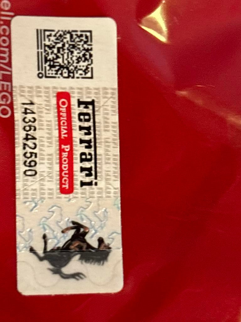Nieuwe LEGO Ferrari set - Compleet!, Ophalen of Verzenden, Nieuw, Complete set, Lego