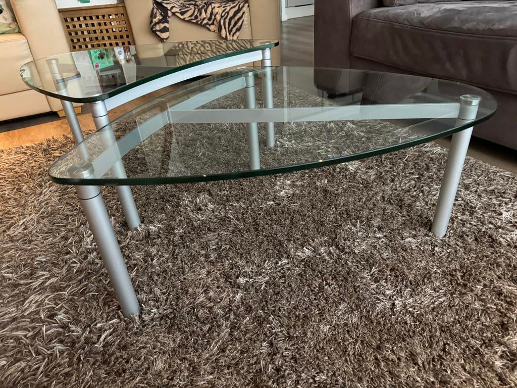 Rolf Benz Salontafel Set - Twee Stuks, Ophalen, 50 tot 100 cm, Overige vormen, Minder dan 50 cm