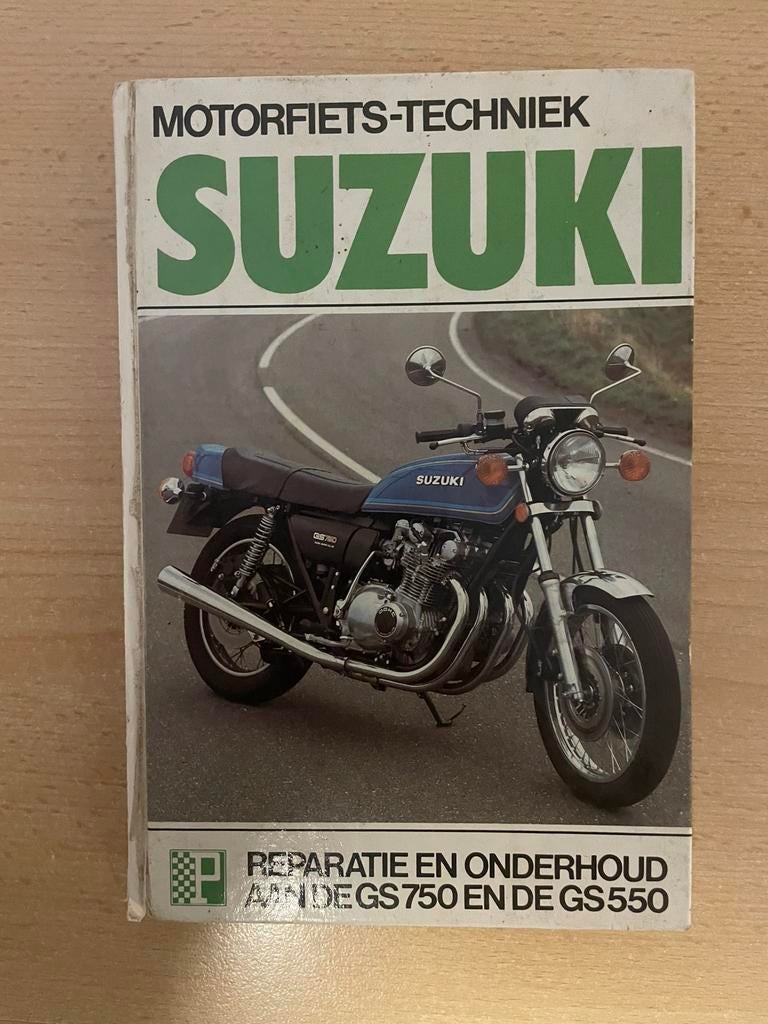 Suzuki GS 750/550 onderhoudsboek, Motoren, Handleidingen en Instructieboekjes, Ophalen, Suzuki