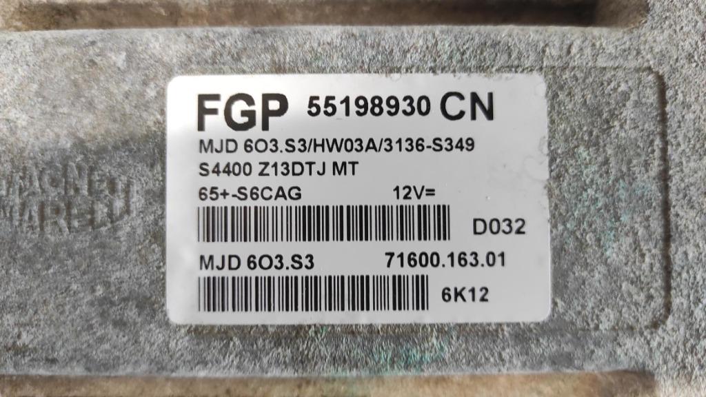 ECU Opel Corsa D herstelling, Ophalen of Verzenden, Gebruikt, Opel