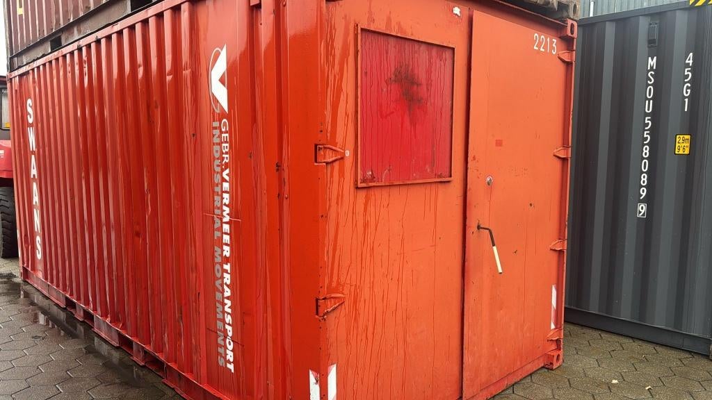 container, Ophalen