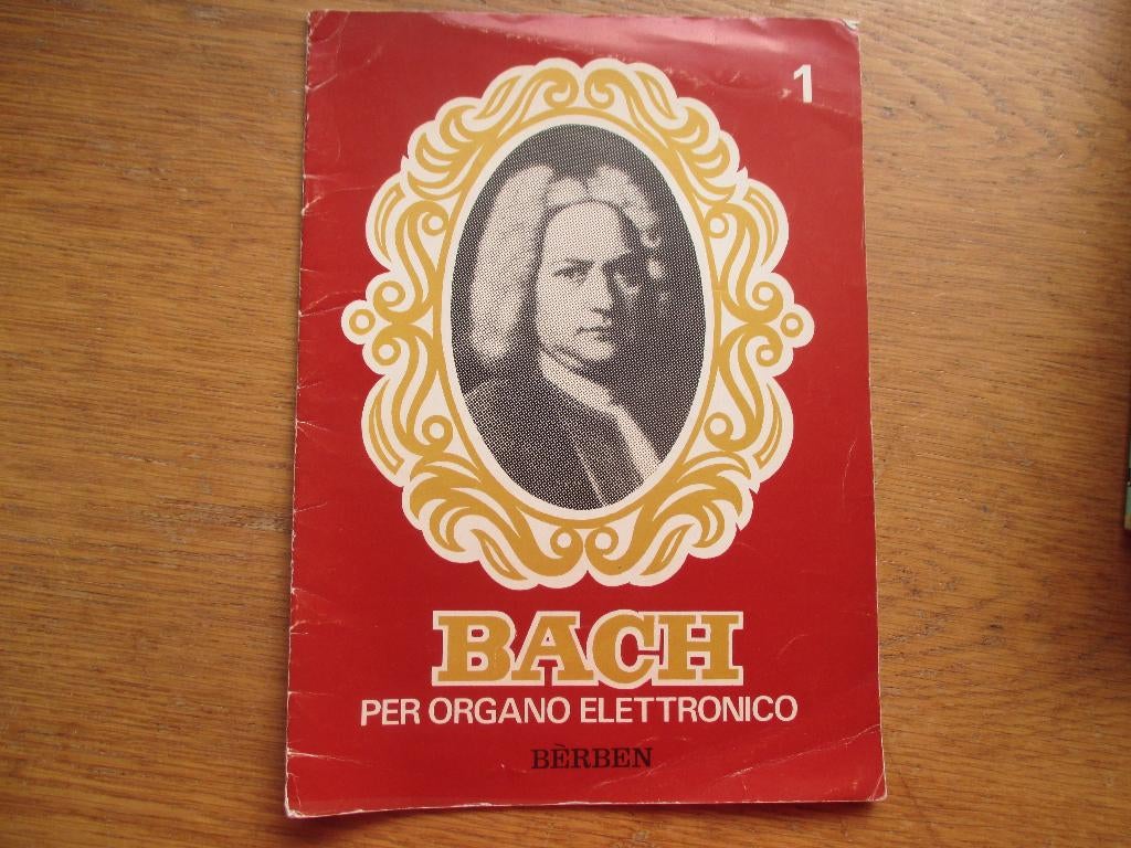 BACH - DIECI MINUETTI - VOOR ORGEL, Orgel, Gebruikt, Klassiek, Ophalen of Verzenden