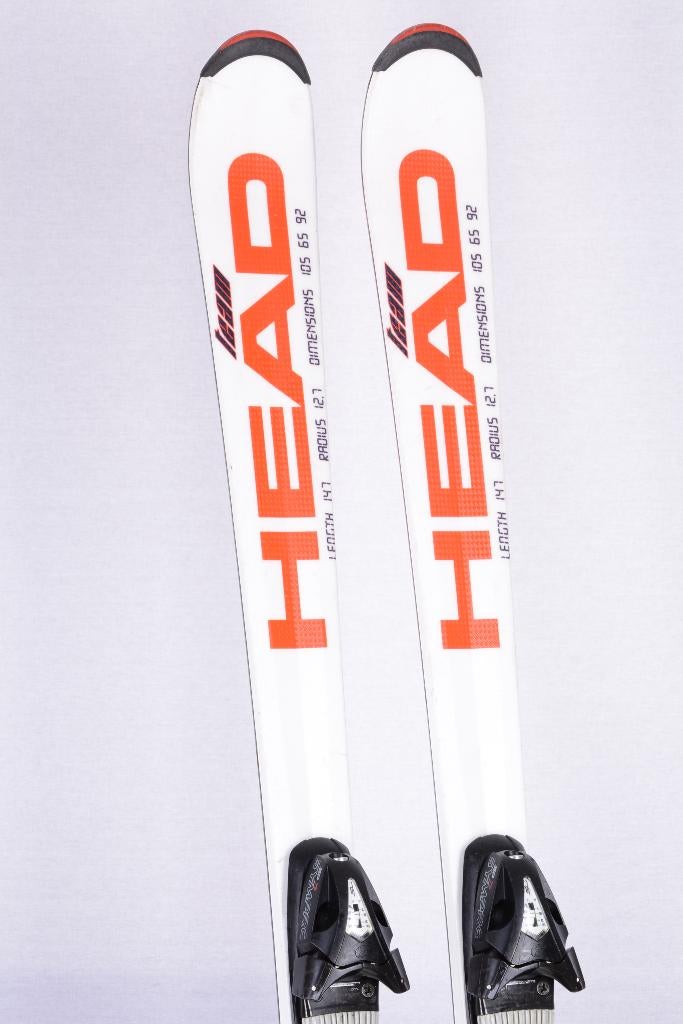77 117 127 137 kinder ski's HEAD SUPERSHAPE TEAM, Gebruikt, 100 tot 140 cm, Ophalen of Verzenden, Carve