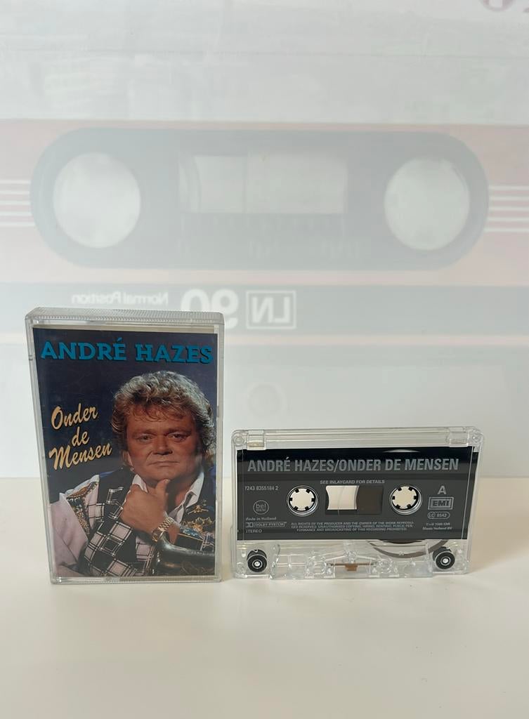 André Hazes – Onder de Mensen – Cassette, Ophalen of Verzenden, Gebruikt, Nederlandstalig, 1 bandje