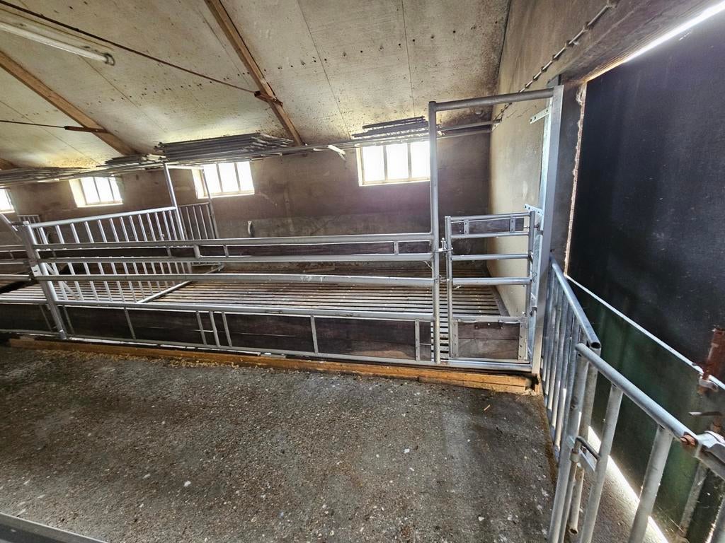 Rvs hokinrichting jongvee witvlees kalverstal, Dieren en Toebehoren, Stalling en Weidegang
