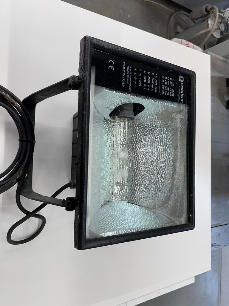 Bouwlamp gasontladingslamp, Ophalen of Verzenden, Gebruikt, Lamp