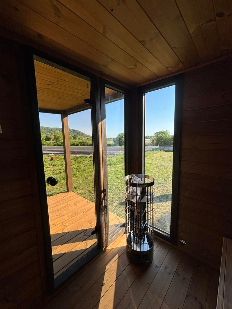 Maatwerk buitensauna’s in iedere gewenste maat. Sauna, Ophalen of Verzenden, Nieuw, Fins of Traditioneel, Complete sauna