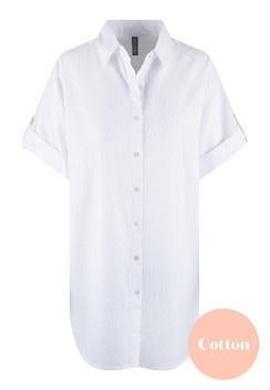 Katoenen nacht hemd voor 39.95 laatste Maat L, Piet petersstraat 1, Me time Lingerie, Nieuw, Ophalen of Verzenden