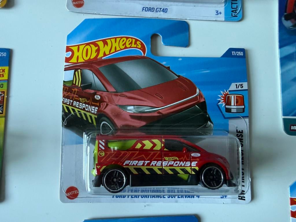 Hot Wheels Ford Supervan 4 TH, Hobby en Vrije tijd, Ophalen of Verzenden, Nieuw, Auto