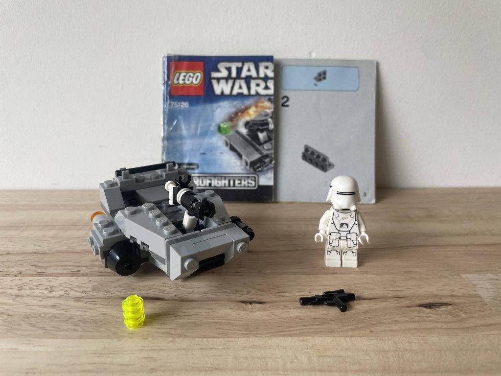 Lego Star Wars 75126 First Order Snowspeeder, Kinderen en Baby's, Speelgoed | Duplo en Lego, Zo goed als nieuw, Lego, Complete set
